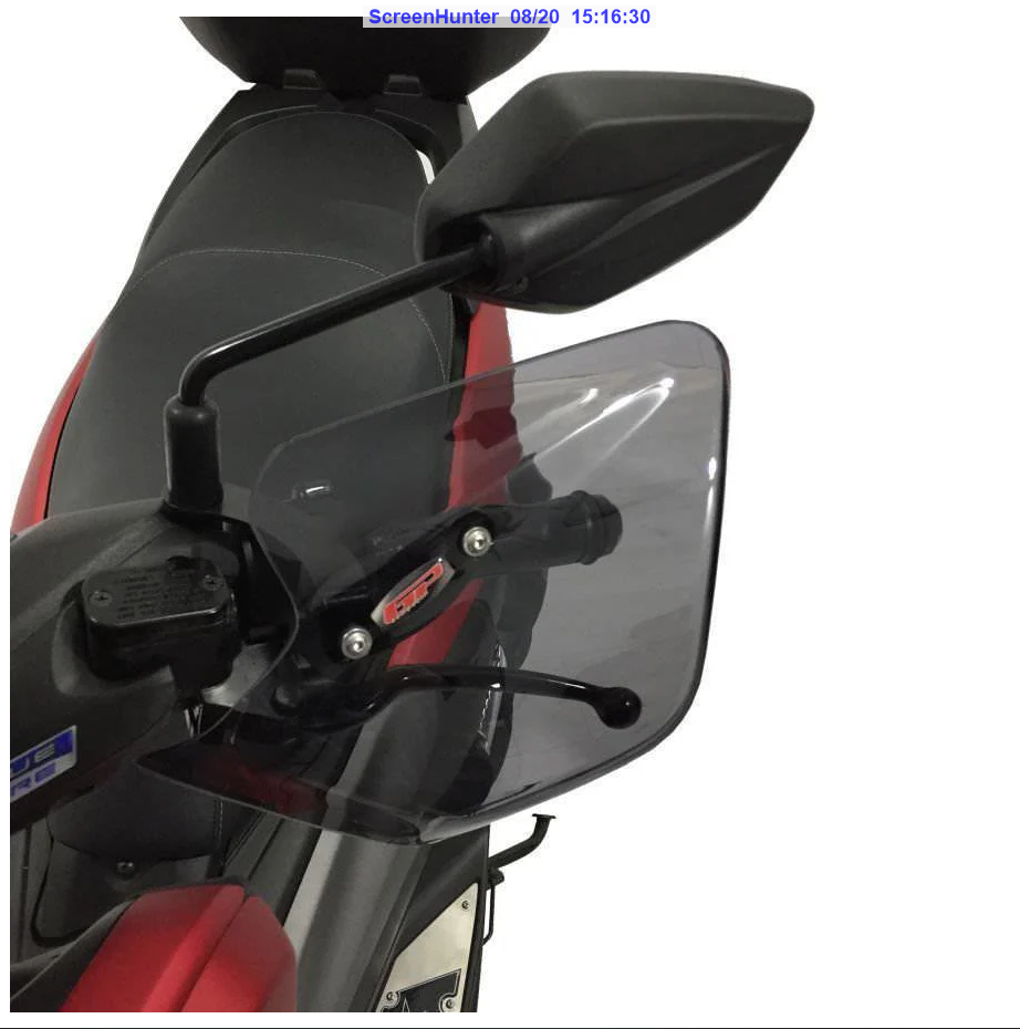 هندگارد / بادگیر دسته دودی YAMAHA Nmax GP ساخت ترکیه اصل کد 200616