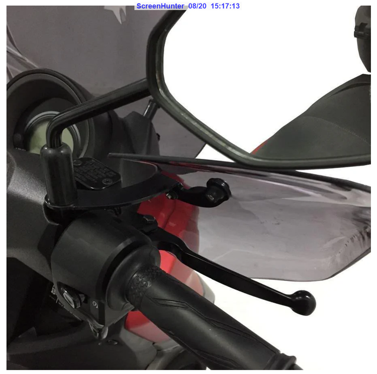 هندگارد / بادگیر دسته دودی YAMAHA Nmax GP ساخت ترکیه اصل کد 200616