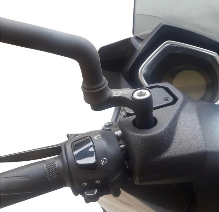 پایه آینه اسپرت جهت باز شدن آینه و دید بیشتر مناسب YAMAHA Xmax / Sym Jt200 ساخت ترکیه اصل کد 000047