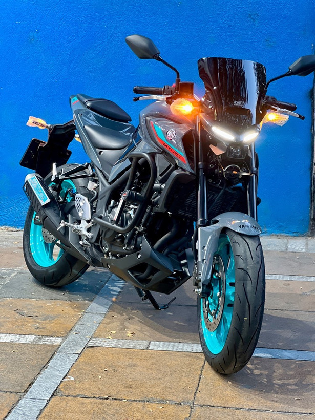 گارد بدنه / محافظ بدنه همراه پروتکشن YAMAHA MT25 / اصل کد 200754