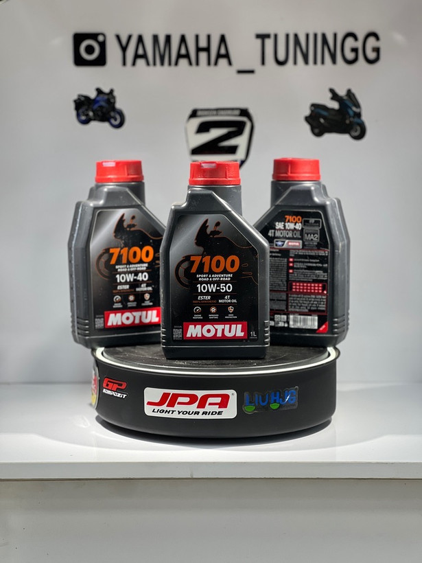 روغن موتور موتول 7100 گرانروی 10W50 یک لیتری / Motul 7100 oil