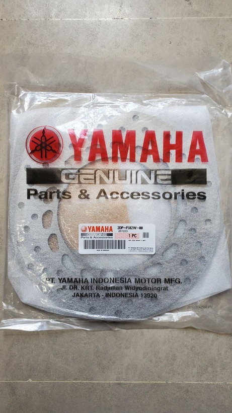 دیسک ترمز عقب YAMAHA Nmax ساخت اندونزی اصل کد 000166
