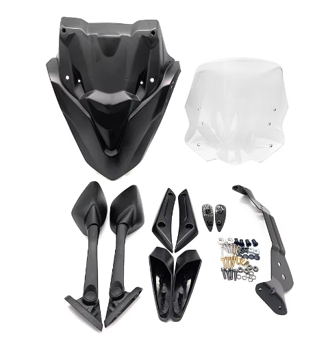 ست طلق و آینه و شیلد Nmax 2024