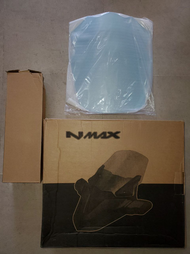 ست طلق و آینه و شیلد Nmax 2024