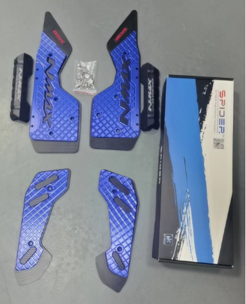 کف پایی اسپرت آبی YAMAH NMAX / ساخت تایلند اصل