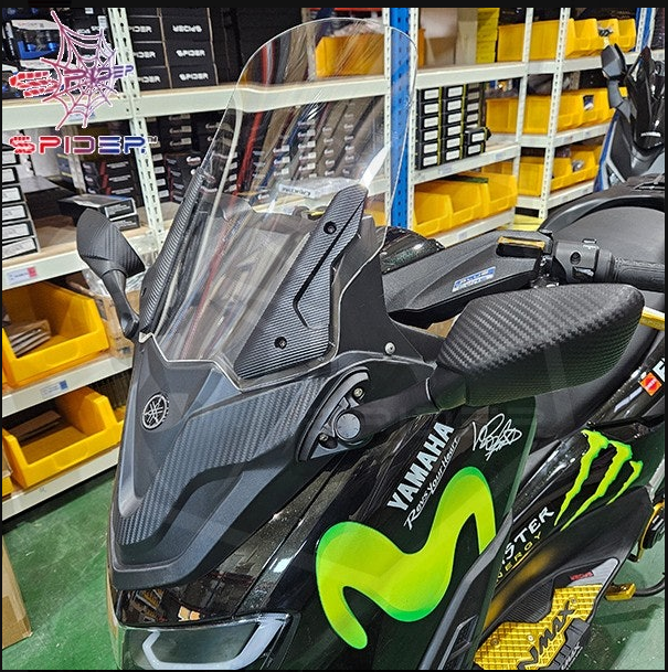 ست طلق و آینه و شیلد Nmax 2024