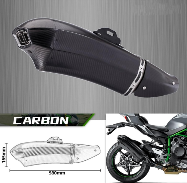 اگزوز قهرمانی Kawasaki NINJA H2 کد 200713