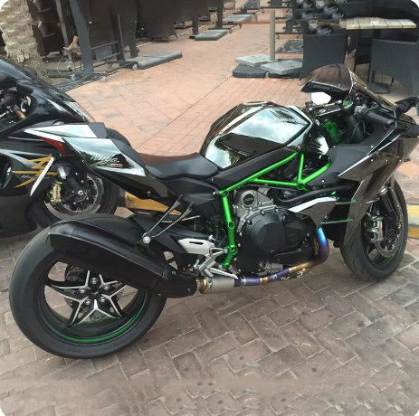 اگزوز قهرمانی Kawasaki NINJA H2 کد 200713