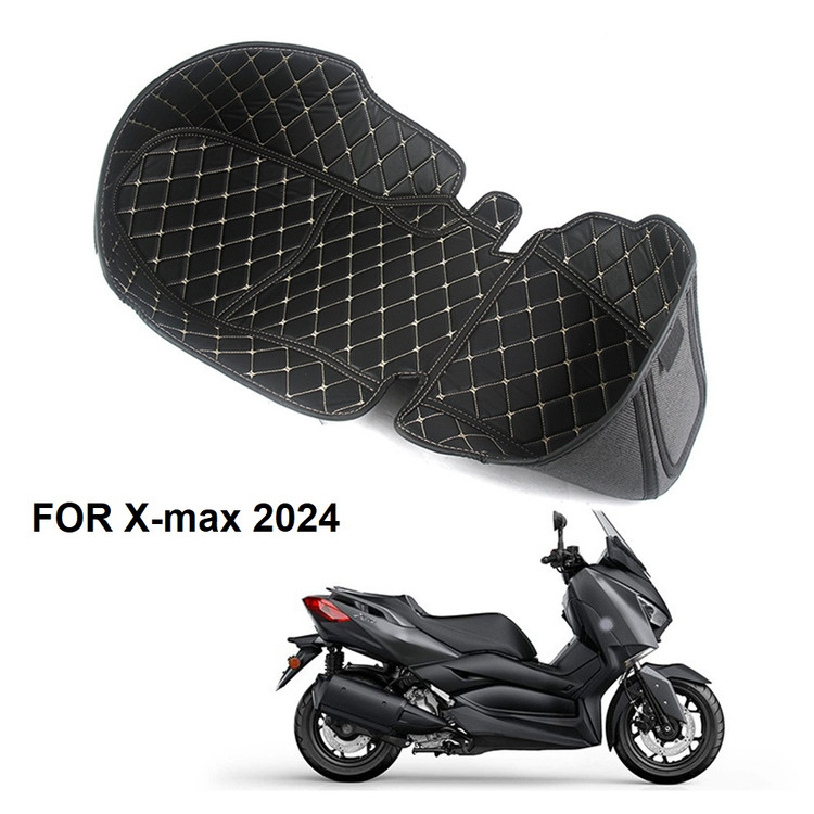 کاور چرم داخل زیر زین YAMAHA Xmax Old face / Xmax New face / ساخت تایلند اصل 200476