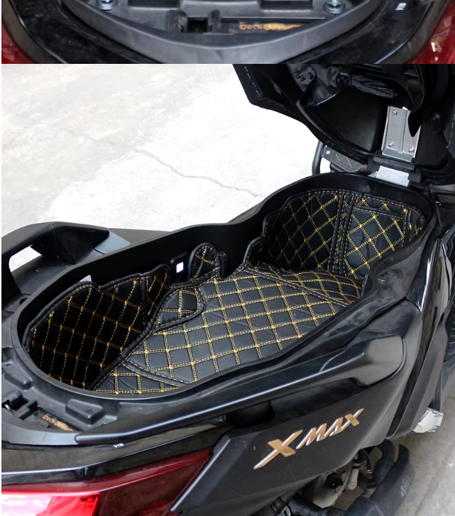 کاور چرم داخل زیر زین YAMAHA Xmax Old face / Xmax New face / ساخت تایلند اصل 200476