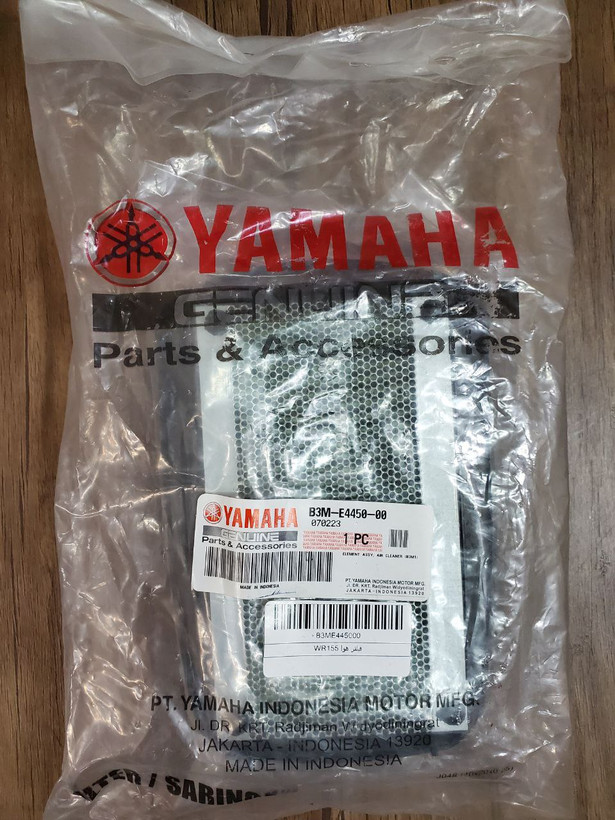 فیلتر هواکش YAMAHA Wr 155 / ساخت اندونزی اصل کد ۲۰۰۱۱۵