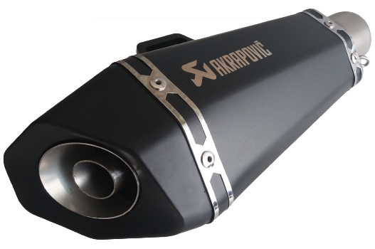 اگزوز قهرمانی مشکی مات AKRAPOVIC