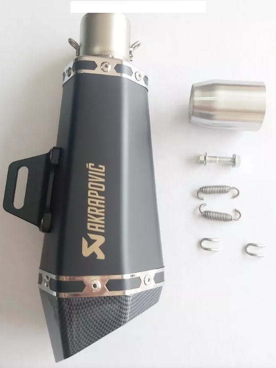 اگزوز قهرمانی مشکی مات AKRAPOVIC