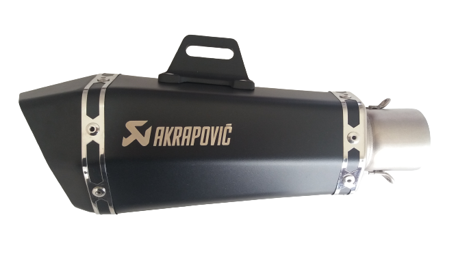 اگزوز قهرمانی مشکی مات AKRAPOVIC