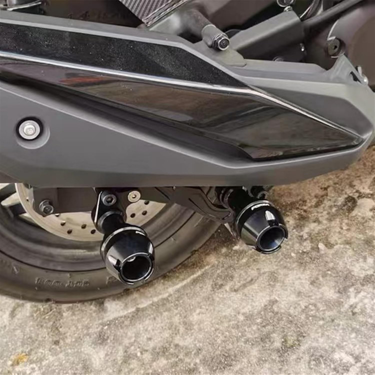 پروتکشن زیر اگزوز مشکی Xmax / Nmax / Aerox / Pcx 160