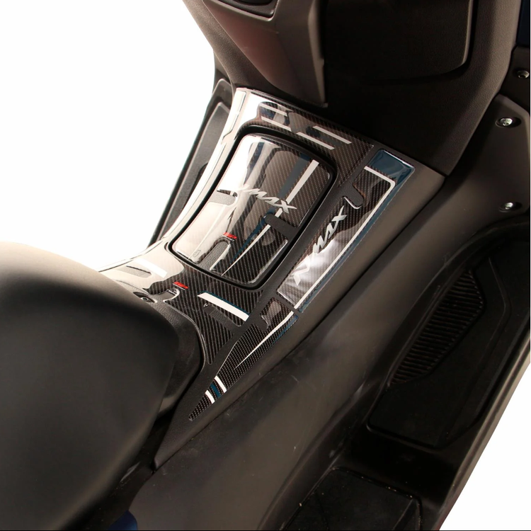 پد باک مشکی خط ابی YAMAHA NMAX GP ساخت ترکیه اصل کد ۰۰۰۱۳۲