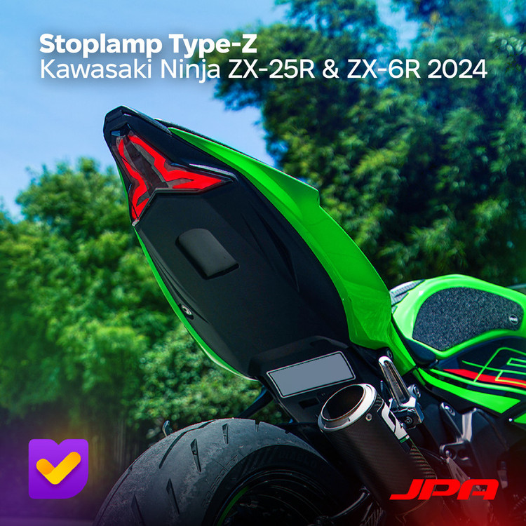 چراغ خطر عقب kawasaki ZX25R / ساخت اندونزی