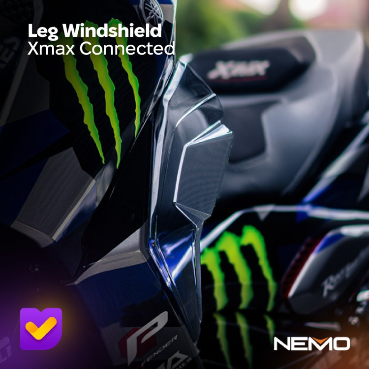 طلق جلو پا اسپرت YAMAHA Xmax New Face / ساخت اندونزی اصل کد ۲۰۰۴۵۵