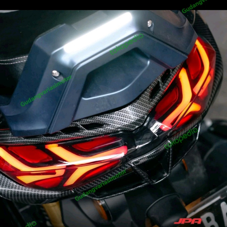 خطر عقب اسپرت ALL NEW Nmax Tipe Audi /ساخت اندونزی اصل