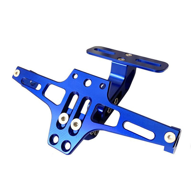 پایه پلاک اسپرت CNC آبی کد 000058