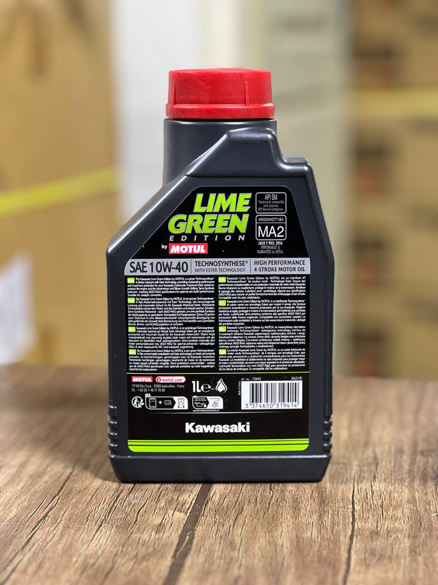 روغن موتور موتول MOTUL LIME GREEN 10W40