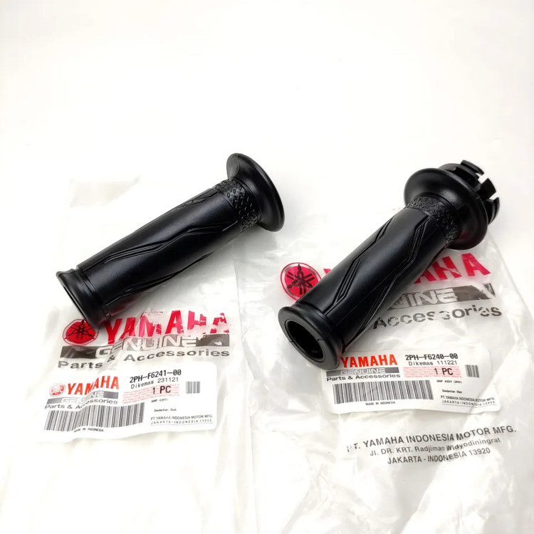ست لاستیک سر فرمان / گریپ فرمان YAMAHA / ساخت اندونزی اصل