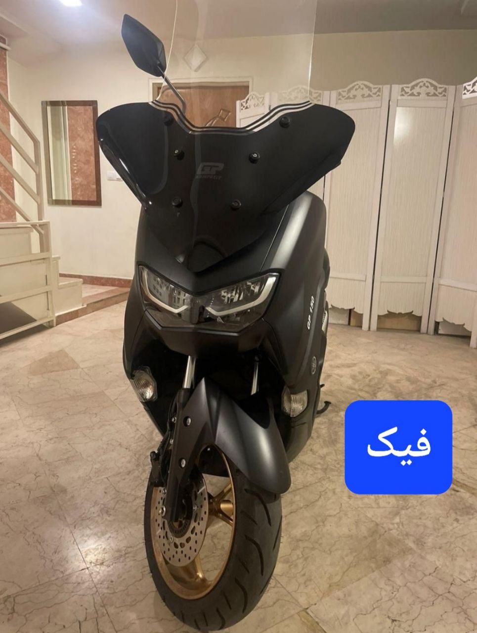 طلق شفاف انمکس/ YAMAHA Nmax GP 82cm / ساخت ترکیه اصل کد 200625