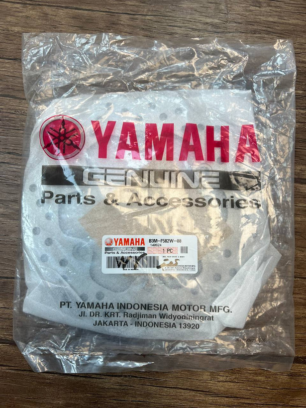 دیسک ترمز چرخ عقب YAMAHA WR155 ساخت اندونزی اصل کد 200363