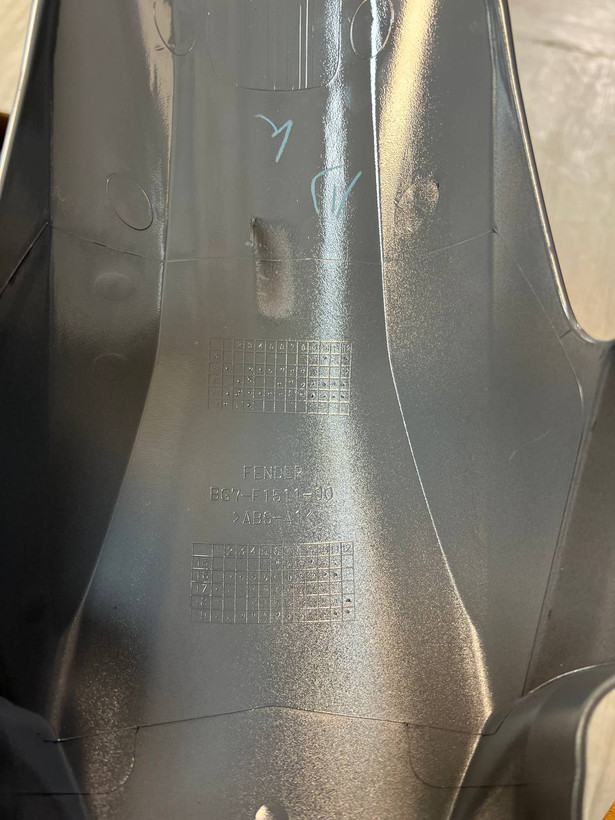 گلگیر جلو ناردوگری MT15 Gray