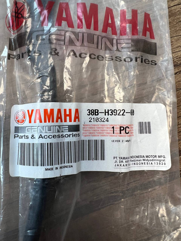 کتی ترمز YAMAHA R15 / Mt15 / Xsr / Vixion ساخت اندونزی اصل کد 200087
