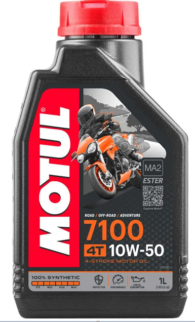 روغن موتور موتول 7100 گرانروی 10W50 یک لیتری / Motul 7100 oil
