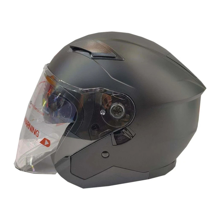 کلاه بدون فک مشکی مات ردلاین REDLINE 956-1