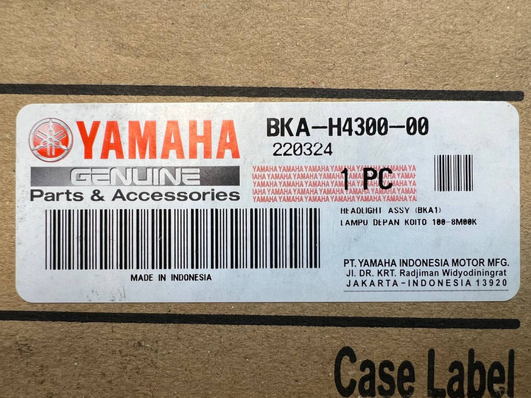 هدلایت چراغ جلو YAMAHA Xmax ساخت اندونزی اصل کد 200258