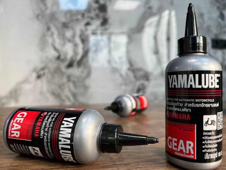 روغن گیربکس یاماها یامالوب YAMALUBE YAMAHA 100ML / مخصوص تمام موتورهای اسکوتر در بازار/ ساخت تایلند اصل