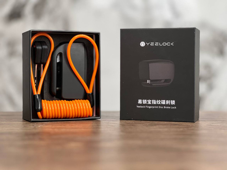 قفل دیسک اثر انگشتی XIAOMI YEELOCK / همراه با بند یادآوری / اصل 200583