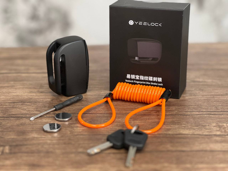 قفل دیسک اثر انگشتی XIAOMI YEELOCK / همراه با بند یادآوری / اصل 200583