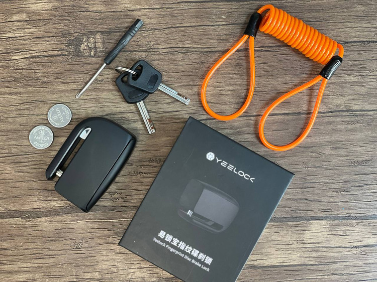 قفل دیسک اثر انگشتی XIAOMI YEELOCK / همراه با بند یادآوری / اصل 200583