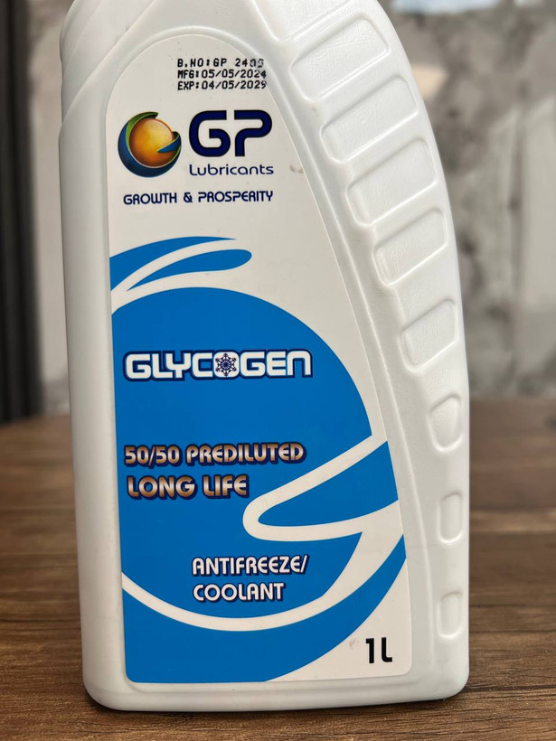کولانت GP GLYCOGEN / ساخت ترکیه اصل