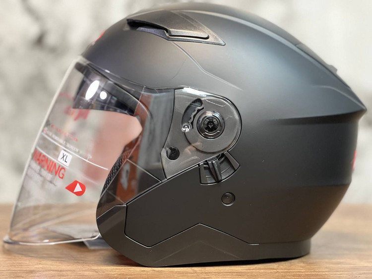 کلاه بدون فک مشکی مات ردلاین REDLINE 956-1