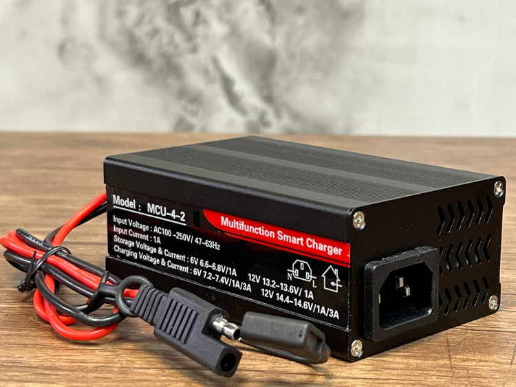 شارژر هوشمند چند منظوره / شارژر باتری موتور سیکلت استاندارد STANDARD MCU-0402