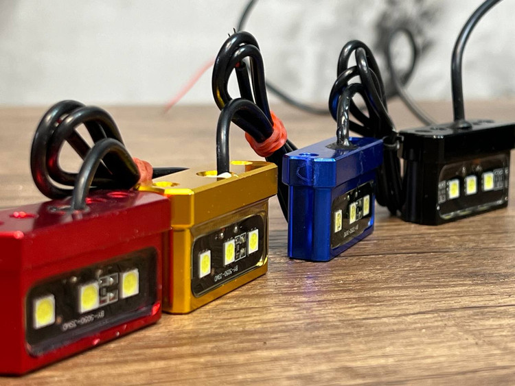 چراغ پلاک ال ای دی {در چهار رنگ} LED کد 000053