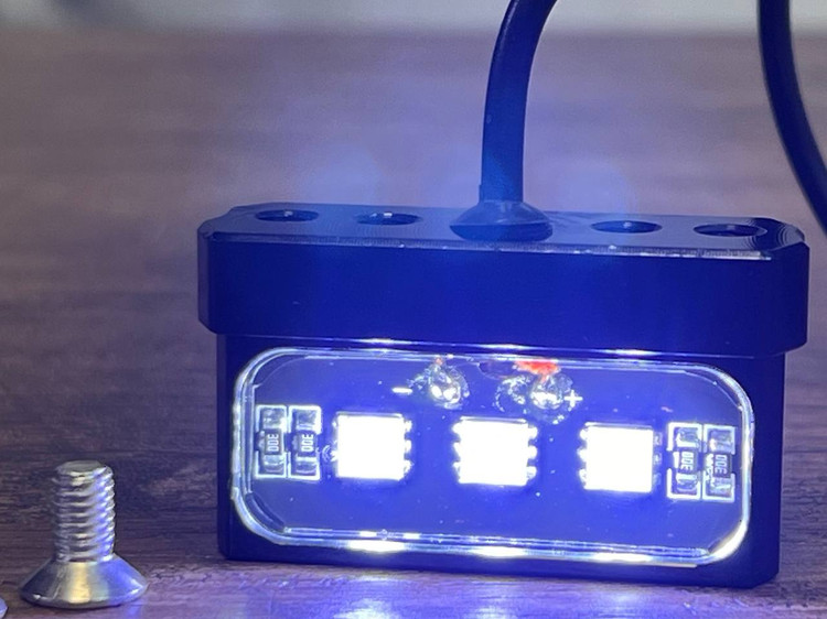 چراغ پلاک ال ای دی {در چهار رنگ} LED کد 000053