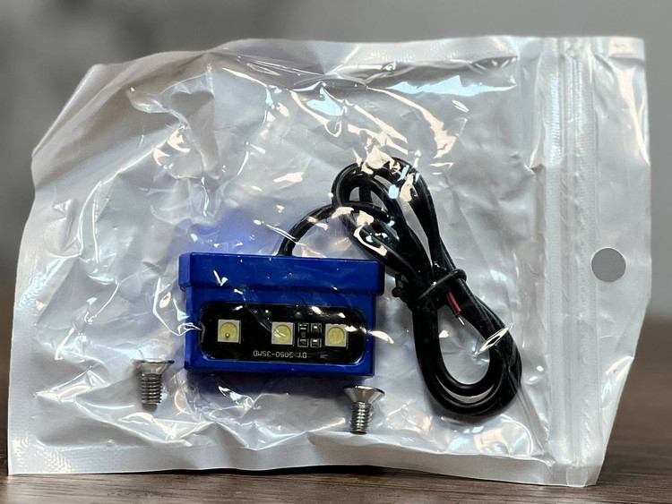چراغ پلاک ال ای دی {در چهار رنگ} LED کد 000053