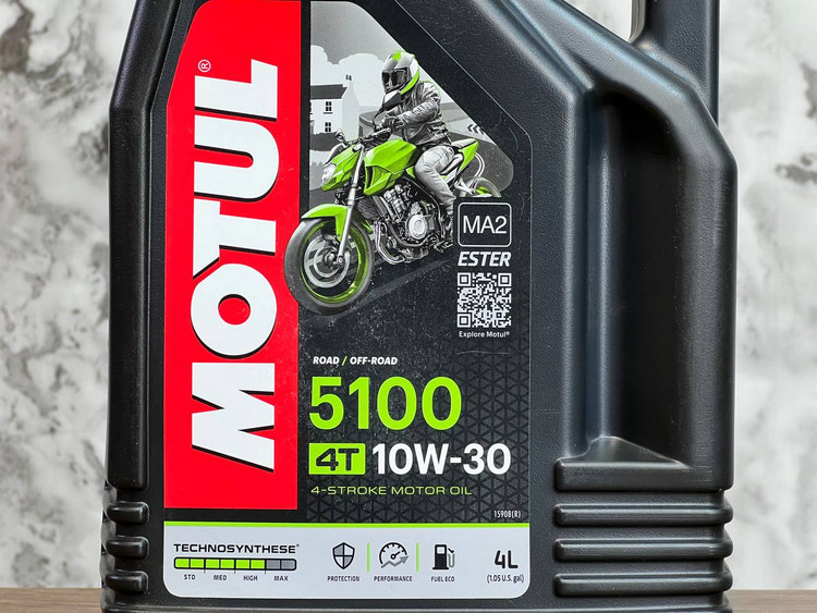 روغن موتور موتول 5100 گرانروی 10W30 چهار لیتری / Motul 5100 oil