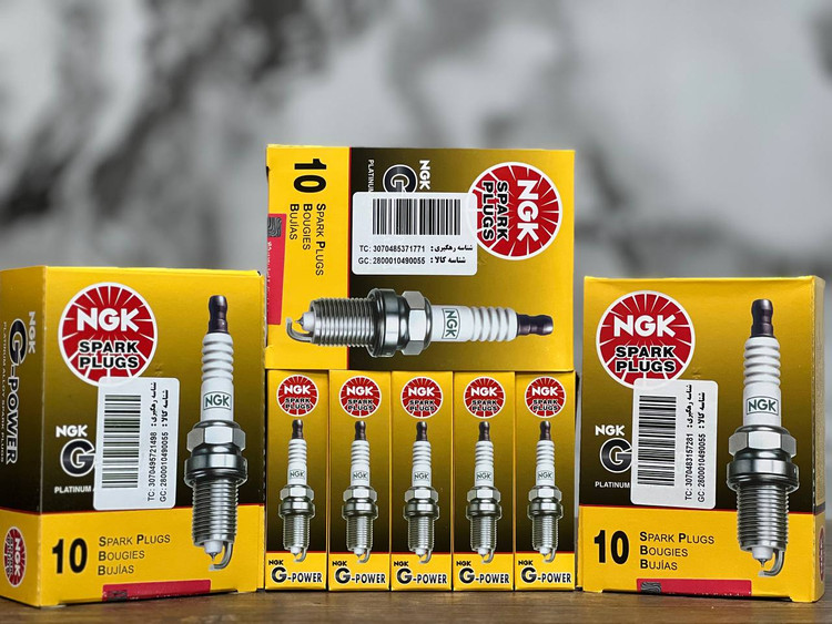 شمع موتور سیکلت پایه کوتاه سوزنی NGK G-POWR CR7HGP 3595 / ساخت ژاپن اصل کد 200793