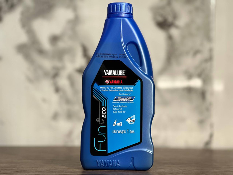 روغن موتور مخصوص موتورهای اسکوتر یاماها یامالوب 1 لیتر YAMAHA YAMALUBE 10W40 / ساخت تایلند اصل کد ۰۰۰۲۲۶