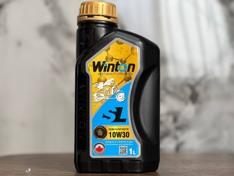 روغن موتور مخصوص موتور های اسکوتر وینتون 10W30 SL MB / تحت لیسانس کانادا کد 200573
