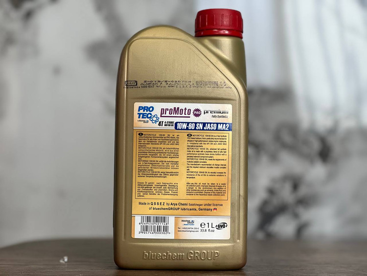 روغن موتور پروتک PROTEC OIL / 10W60 SN