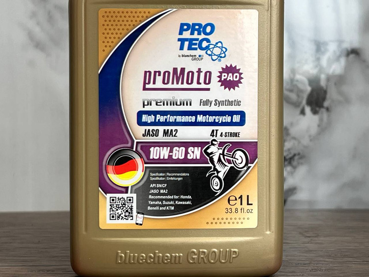 روغن موتور پروتک PROTEC OIL / 10W60 SN