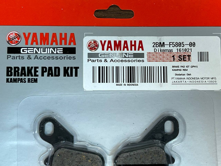 لنت ترمز چرخ جلو تایلندی YAMAHA Nmax / Nmax Turbo / Aerox / MxKing / Filano کد 000080